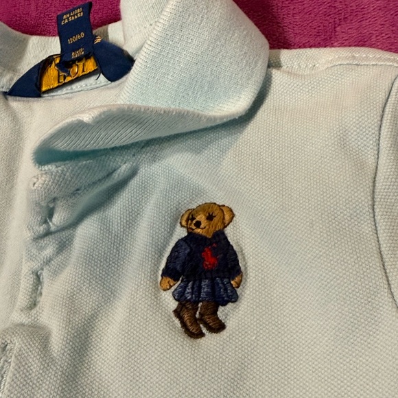 Polo by Ralph Lauren Sky Blue dress for kids #415 - Picture 12 of 12